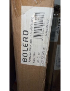 Foldaway Rectangular Utility Table 5ft 2