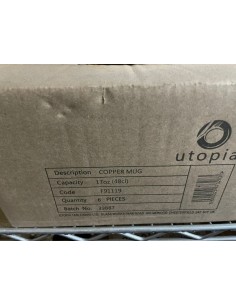 UTOPIA -Copper Mug 17oz (48cl) 2