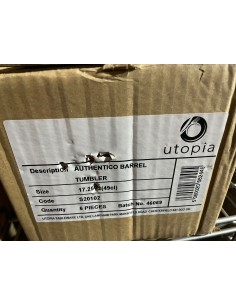 UTOPIA -Authentico Barrel Tumbler 17.25oz (49cl) 2