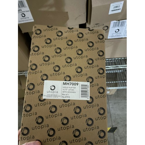 Clearance-Sizzle Platter 10.75"...