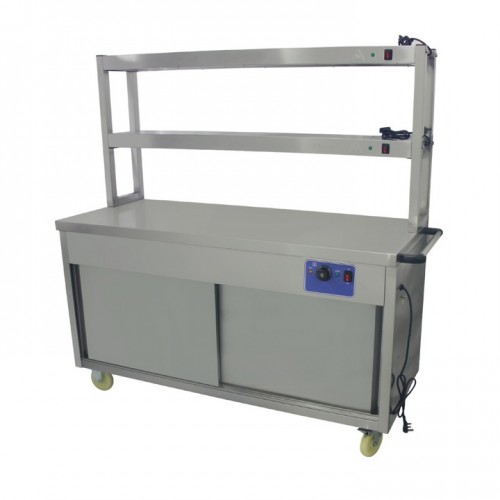 291017 - Hamoki Food Warmer Cart With...