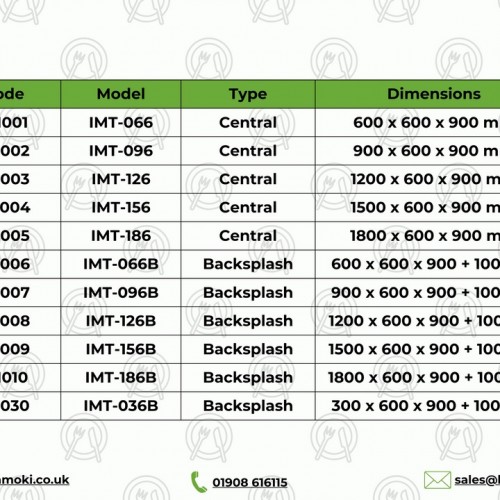 141001 - Hamoki Stainless Steel Table...