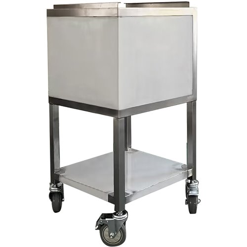 Mobile Ice Station 50L Stainless Steel 480x420x850mm Flat Pack | MIBA50L