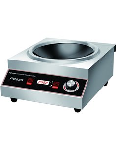 Commercial Wok Induction Cooker 2800W Push Button &amp Knob Control | Stalwart DA-C05DA