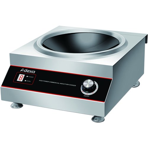 Commercial Wok Induction Cooker 5000W Knob Control | Stalwart DA-C08DA