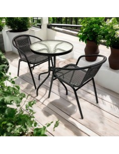 Rattan Garden Set – Round...