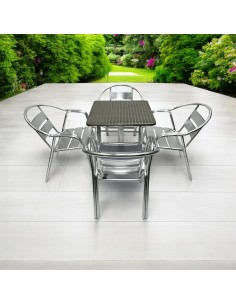 Garden Aluminium Bistro Set...