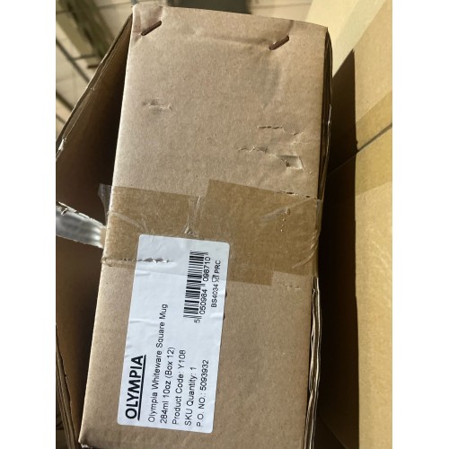 Olympia Rounded Square Mugs 284ml 10oz