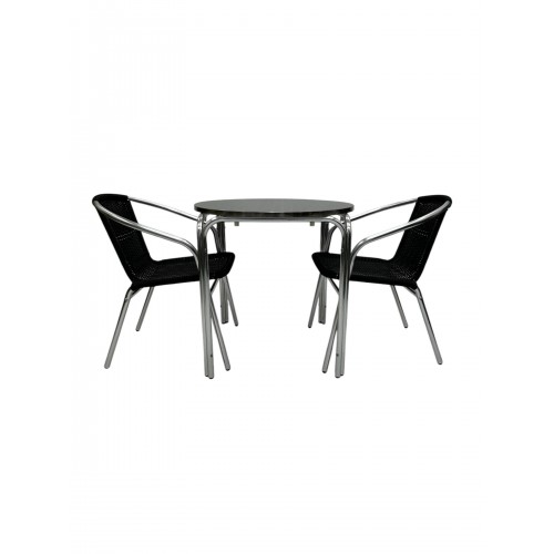 Black Rattan Furniture Sets – Round... Black Rattan Furniture Sets – Round...