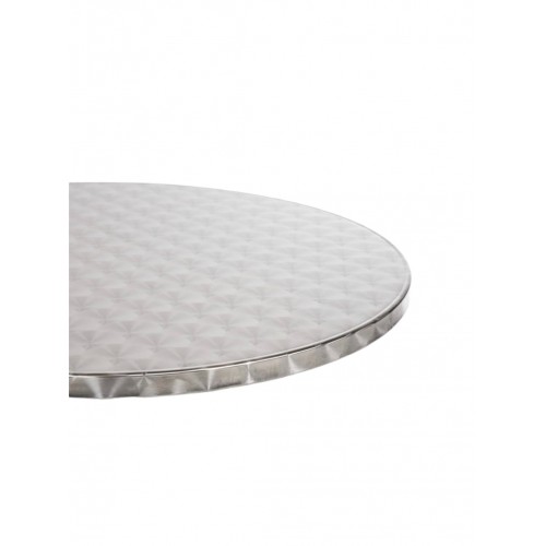 Round Pedestal Aluminium Table & 2...