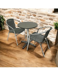 Round Pedestal Aluminium...