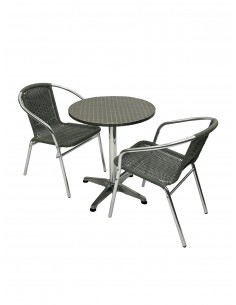 Round Pedestal Aluminium... 2