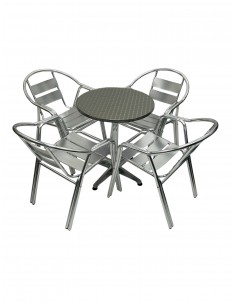 Aluminium Patio Set – Round... 2
