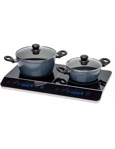 Induction Hob Double Zone 2.8kW Commercial | CIC2800