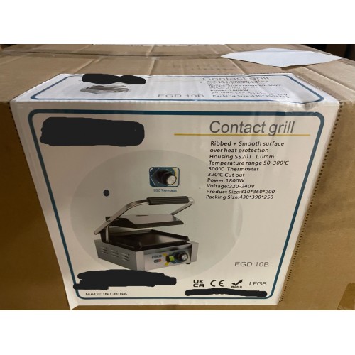 A GRADE Heavy Duty Panini Contact...