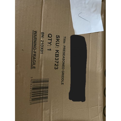 A GRADE Cast Iron Griddle Pan...