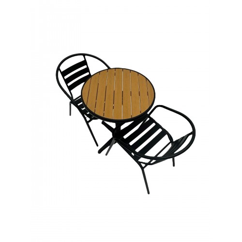 Balcony Furniture Set – Round Table &...