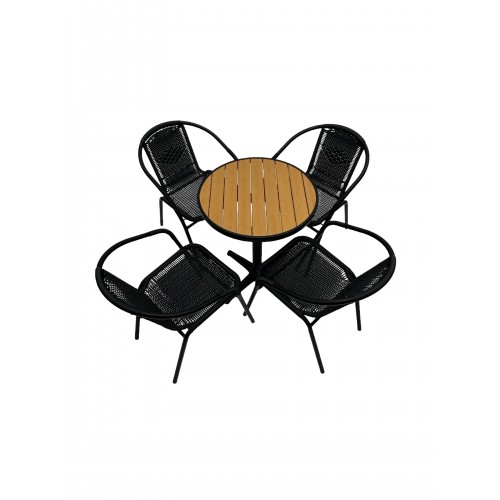 Outdoor Cafe Furniture Set – Round...
