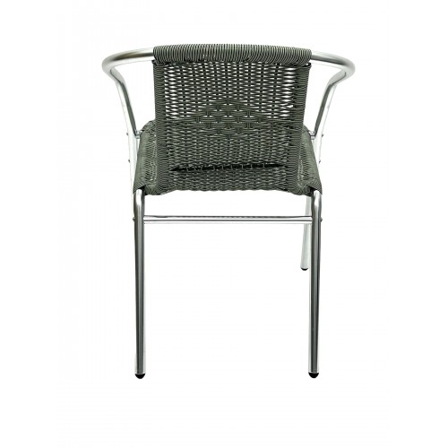 Grey Rattan Balcony Furniture Set, 2...