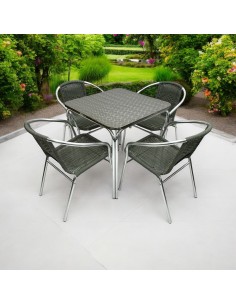 Grey Rattan Patio Furniture...