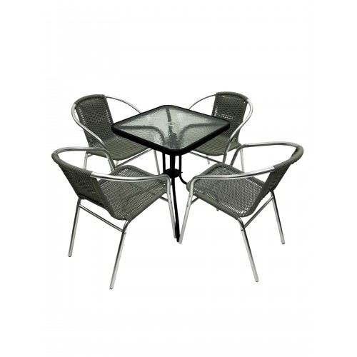 Rattan Outdoor Furniture Set – 4 x...