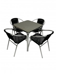Aluminium Rattan Garden Set... 2