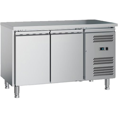 Commercial Refrigerated Counter 2 Doors 1200x700x650mm | Stalwart DA-GXX604