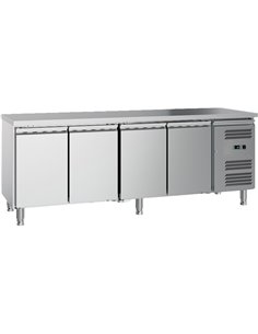 Commercial Refrigerated Counter 4 Doors 2000x700x650mm | Stalwart DA-GXX620