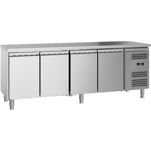 Commercial Refrigerated Counter 4 Doors 2000x700x650mm | Stalwart DA-GXX620