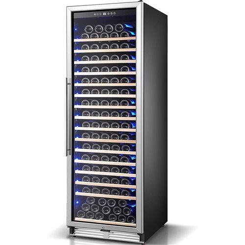 Commercial Wine Cooler 16 Shelves 457 Litres 185 Bottles Single Temperature Zone Compressor Cooling 598x685x1957mm Stainless Ste Commercial Wine Cooler 16 Shelves 457 Litres 185 Bottles Single Temperature Zone Compressor Cooling 598x685x1957mm Stainless Ste