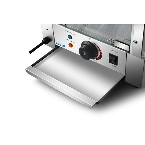 Commercial Hot Display Food Warmer Countertop 3 Shelves 350x455x580mm | Stalwart DA-HW861