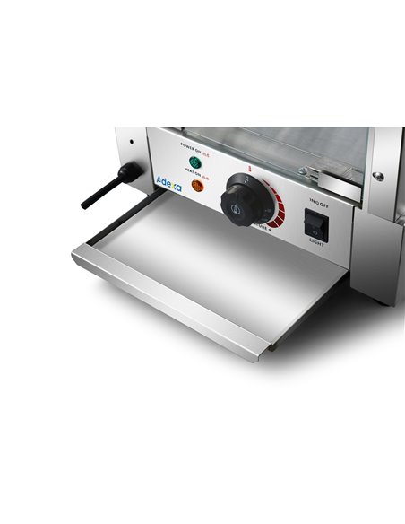 Commercial Hot Display Food Warmer Countertop 3 Shelves 350x455x580mm | Stalwart DA-HW861