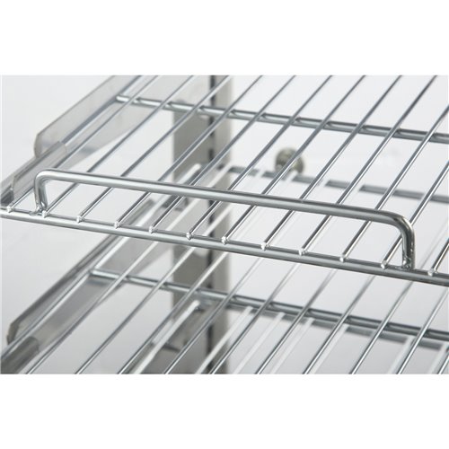 Commercial Hot Display Food Warmer Countertop 3 Shelves 350x455x580mm | Stalwart DA-HW861
