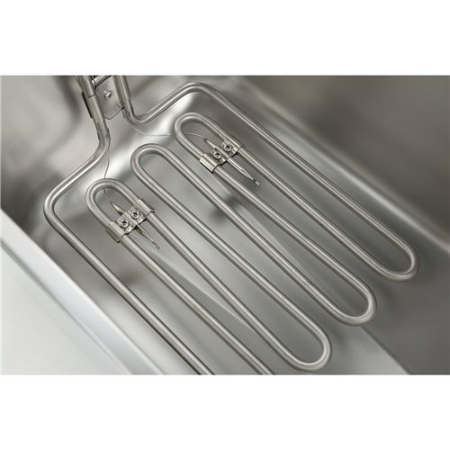 Commercial Electric Deep Fryer Countertop Single Tank 10 Litres 265x490x360mm | Stalwart DA-AFR006