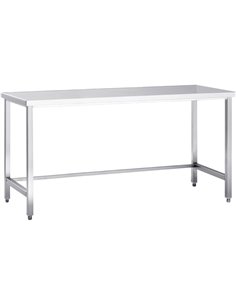 Professional Work Table Stainless Steel 1400x600x965mm | Stalwart DA-DW6140WO