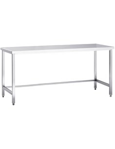 Professional Work Table Stainless Steel 1500x600x965mm | Stalwart DA-DW6150WO