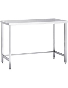 Professional Work Table Stainless Steel 1200x700x965mm | Stalwart DA-DW7120WO