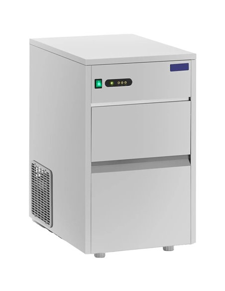 Commercial Bullet Ice Machine 25kg/24h 5kg Bin 330x503x607mm | Stalwart DA-ZB25