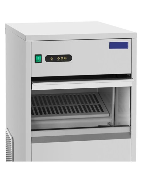 Commercial Bullet Ice Machine 25kg/24h 5kg Bin 330x503x607mm | Stalwart DA-ZB25