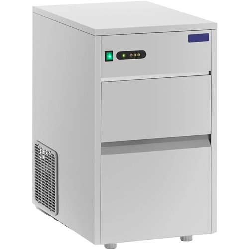 Commercial Bullet Ice Machine 50kg/24h 15kg Bin 398x512x786mm | Stalwart DA-ZB50A