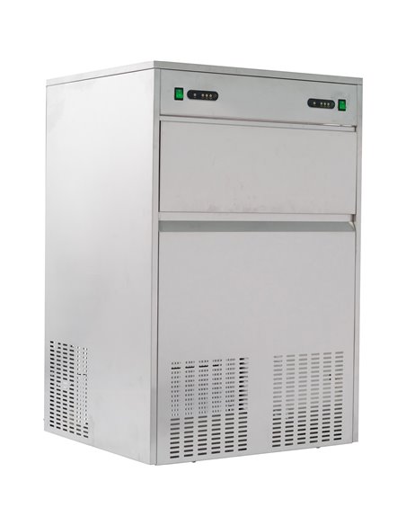 Commercial Bullet Ice Machine 120kg/24h 55kg Bin 682x610x1050mm | Stalwart DA-ZB120