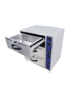 291014 - Food Warmer Drawer with 3 Drawers (Dry Heat)
