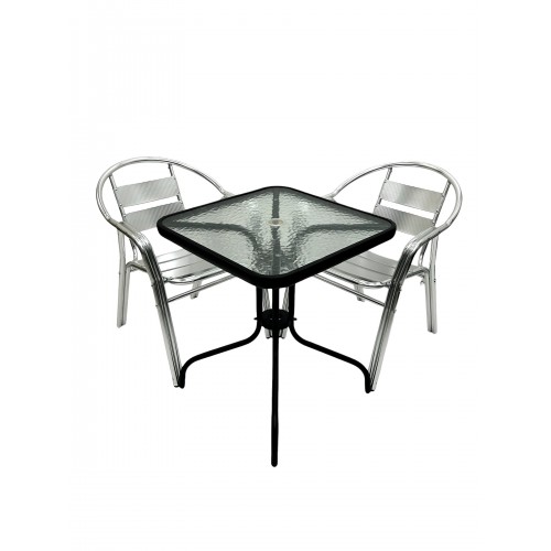 Aluminium Garden Patio Set – Square...