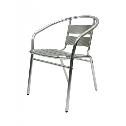 Aluminium Bistro Set for Four – Round...