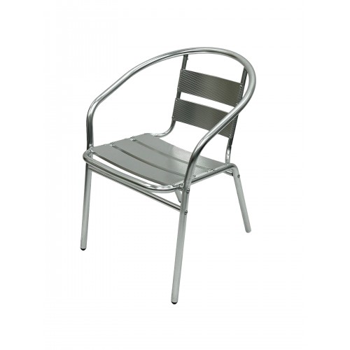 Aluminium Bistro Set for Four – Round...