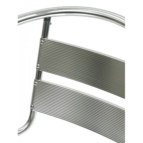 Aluminium Bistro Set for Four – Round...