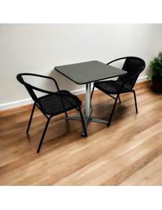 Black Rattan Garden...
