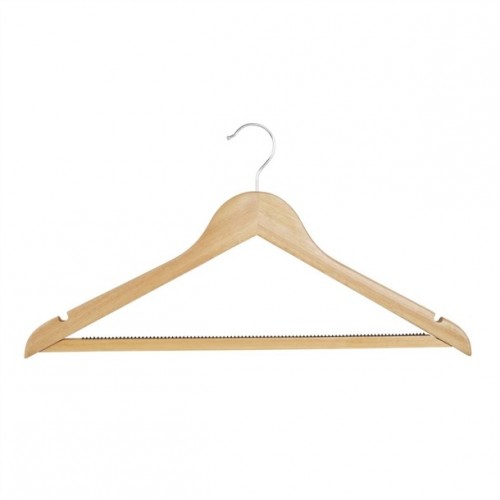 Natural Wooden Clothing Hangers (Pack of 20)