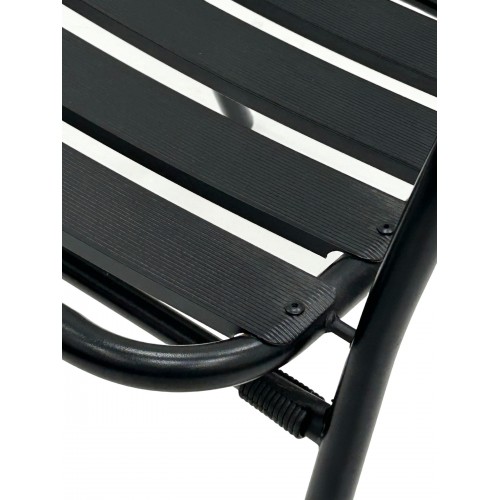 Black Steel Garden Set – Square...