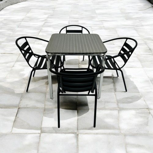 Outdoor Stacking Furniture Set –...